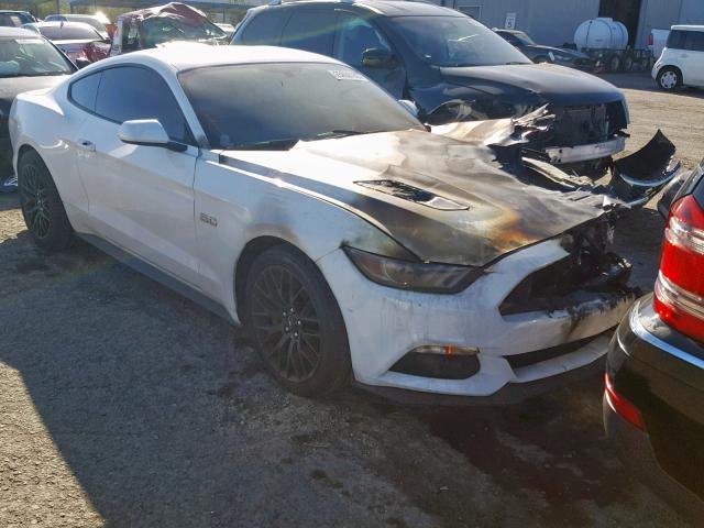 1FA6P8CF9H5351997 - 2017 FORD MUSTANG GT WHITE photo 1