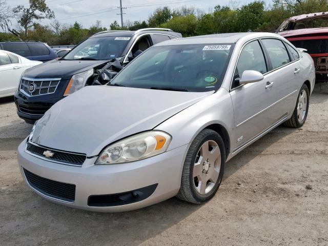 2G1WD58C569105151 - 2006 CHEVROLET IMPALA SUP ვერცხლისფერი ფოტო 2