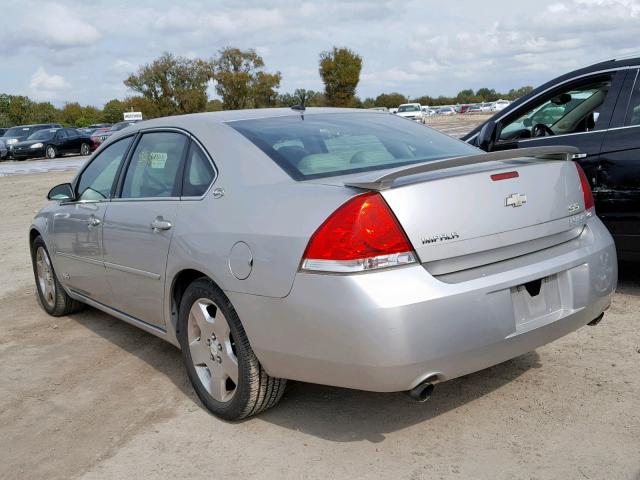 2G1WD58C569105151 - 2006 CHEVROLET IMPALA SUP ვერცხლისფერი ფოტო 3