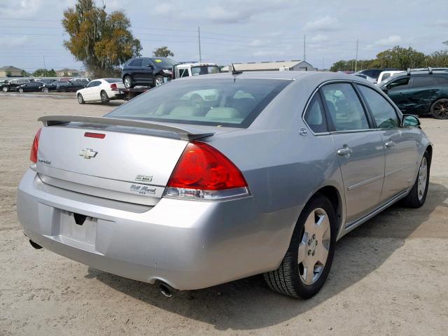 2G1WD58C569105151 - 2006 CHEVROLET IMPALA SUP ვერცხლისფერი ფოტო 4