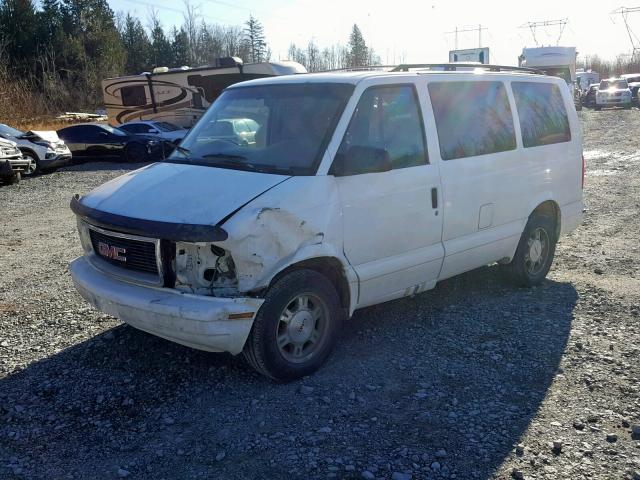 1GKEL19X15B500767 - 2005 GMC SAFARI XT WHITE photo 2