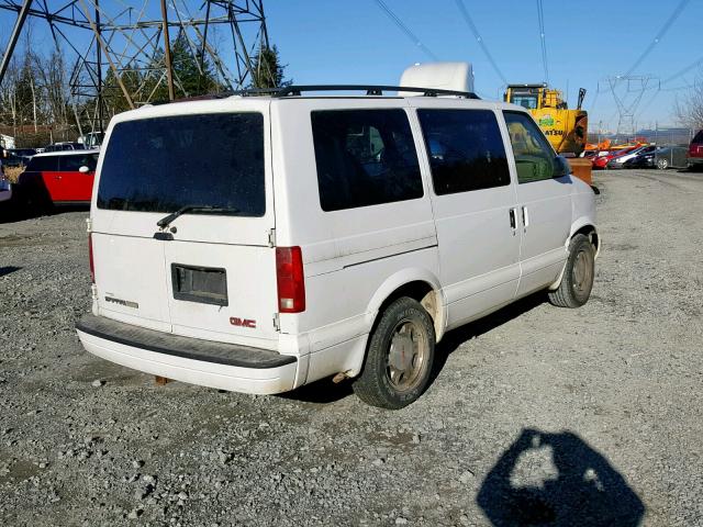 1GKEL19X15B500767 - 2005 GMC SAFARI XT WHITE photo 4