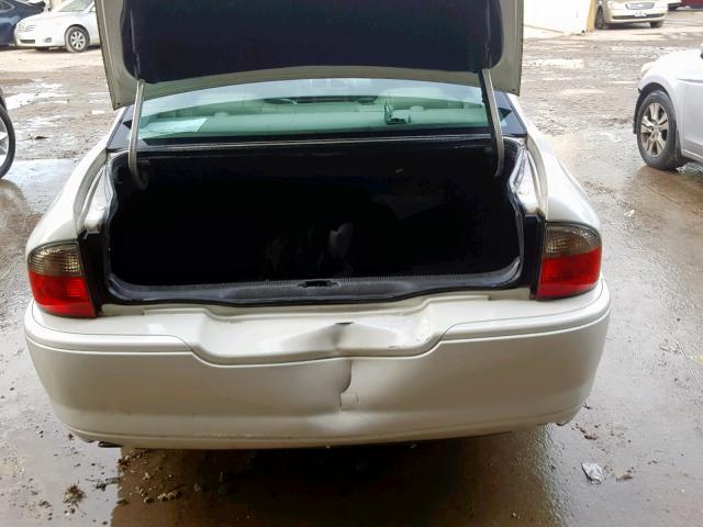 1LNHM87A53Y662212 - 2003 LINCOLN LS WHITE photo 9