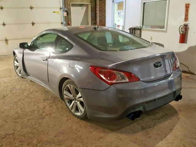 KMHHT6KD3CU072154 - 2012 HYUNDAI GENESIS CO GRAY photo 3