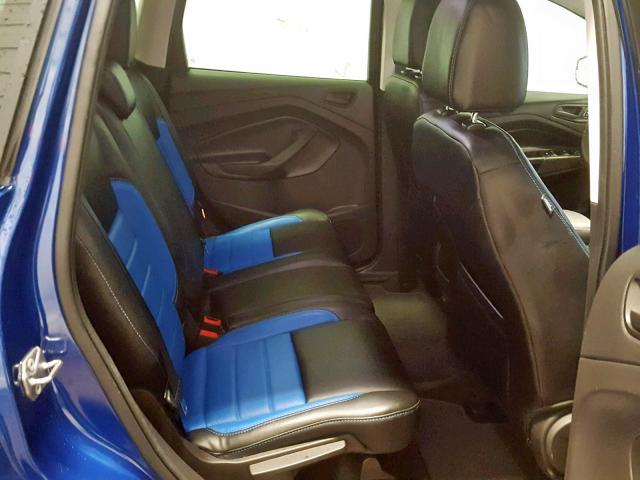 1FMCU0F72HUC31195 - 2017 FORD ESCAPE S BLUE photo 6