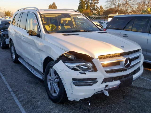 4JGDF7CE8EA313827 - 2014 MERCEDES-BENZ GL 450 4MA WHITE photo 1