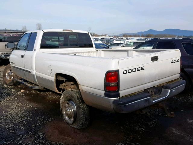 3B7KF23W92M263493 - 2002 DODGE RAM 2500 WHITE photo 3