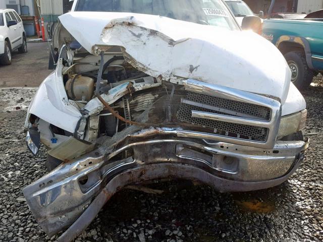 3B7KF23W92M263493 - 2002 DODGE RAM 2500 WHITE photo 9