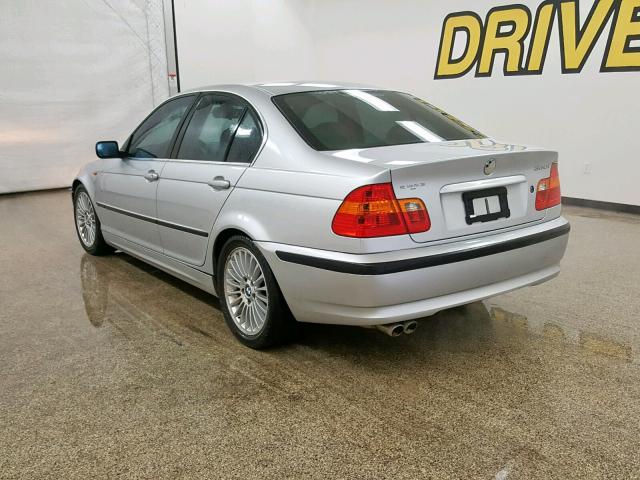 WBAEV534X3KM24908 - 2003 BMW 330 I SILVER photo 3