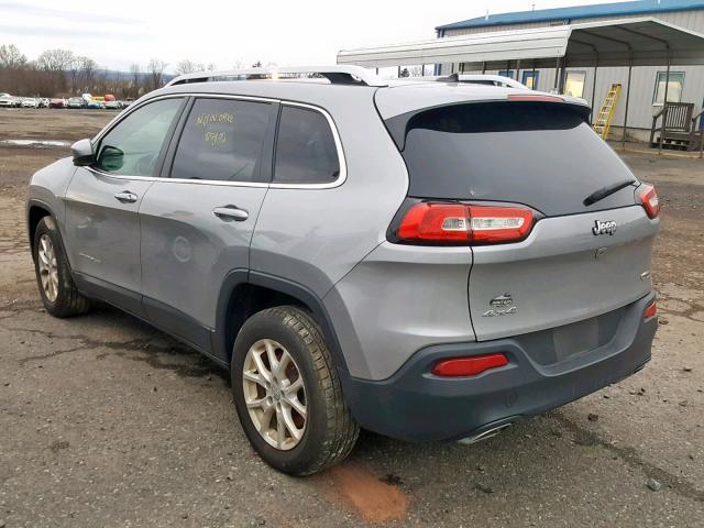 1C4PJMCS7FW745169 - 2015 JEEP CHEROKEE L GRAY photo 3