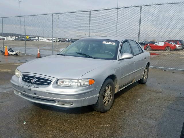 2G4WB55K8Y1358244 - 2000 BUICK REGAL LS SILVER photo 2