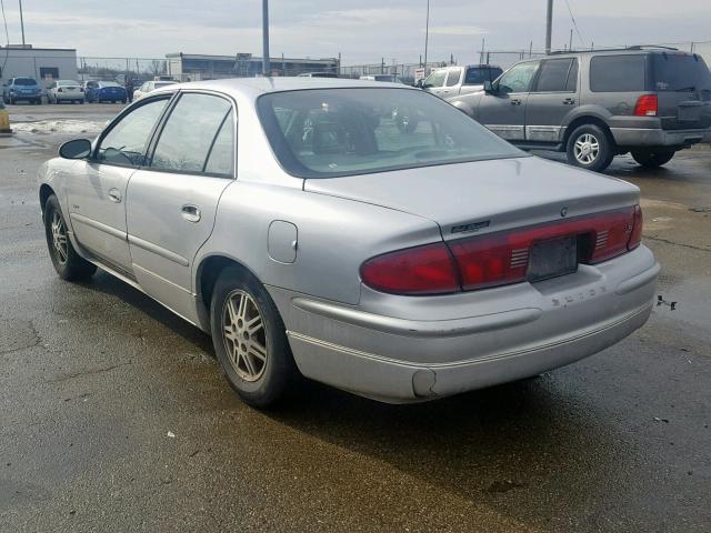 2G4WB55K8Y1358244 - 2000 BUICK REGAL LS SILVER photo 3