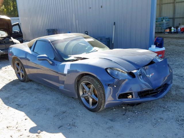 1G1YE2DW0C5106611 - 2012 CHEVROLET CORVETTE BLUE photo 1