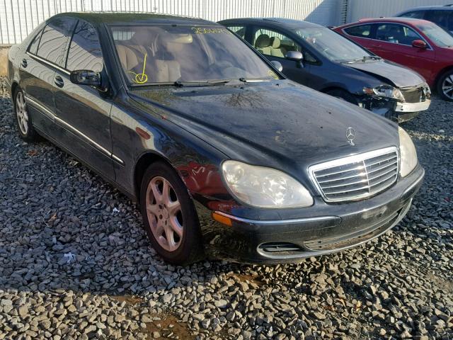 WDBNG83J96A474986 - 2006 MERCEDES-BENZ S 430 4MAT BLACK photo 1