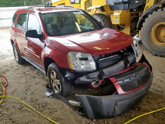 2CNDL13F356197996 - 2005 CHEVROLET EQUINOX LS RED photo 1