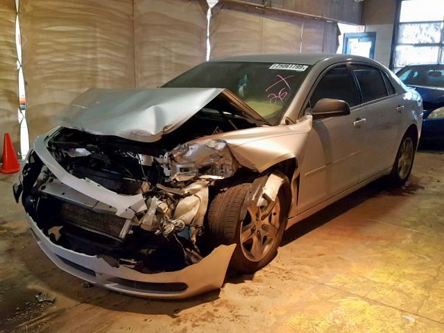 1G1ZB5E0XCF267535 - 2012 CHEVROLET MALIBU LS SILVER photo 2