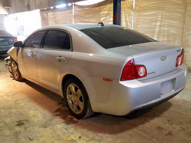 1G1ZB5E0XCF267535 - 2012 CHEVROLET MALIBU LS SILVER photo 3