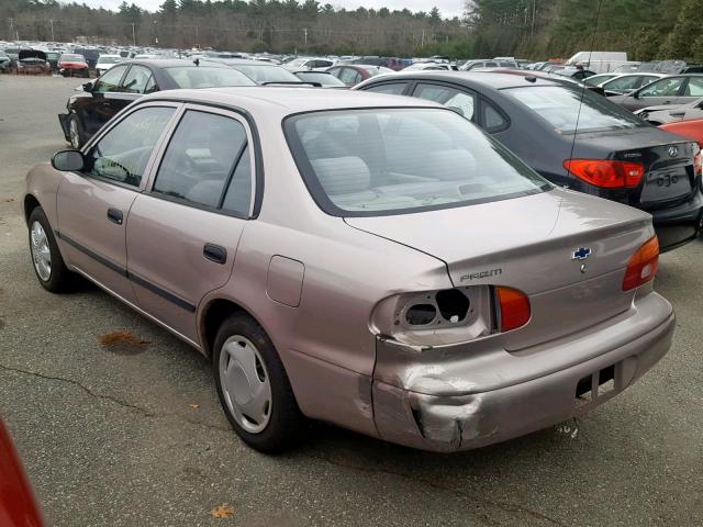 1Y1SK5484YZ433338 - 2000 CHEVROLET GEO PRIZM GRAY photo 3