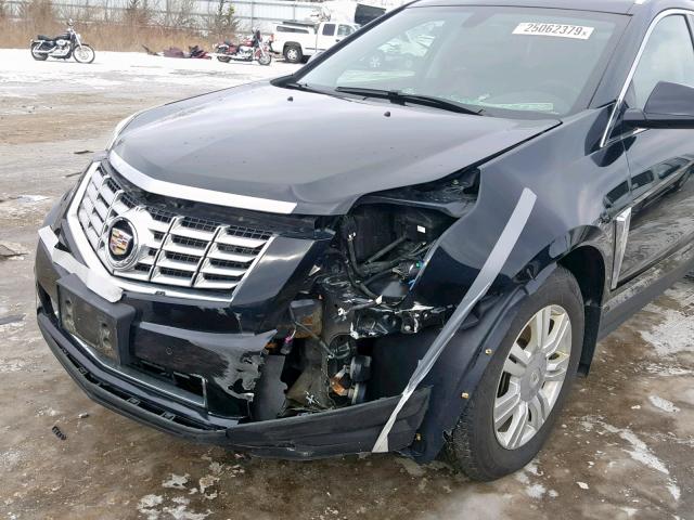 3GYFNGE31DS642095 - 2013 CADILLAC SRX LUXURY BLACK photo 9