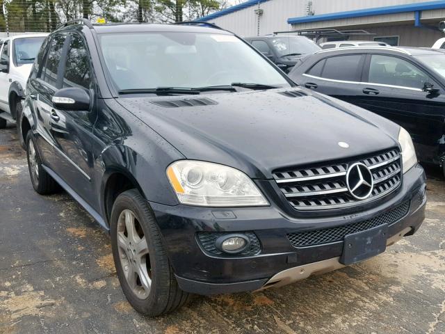 4JGBB86E38A339454 - 2008 MERCEDES-BENZ ML 350 BLACK photo 1