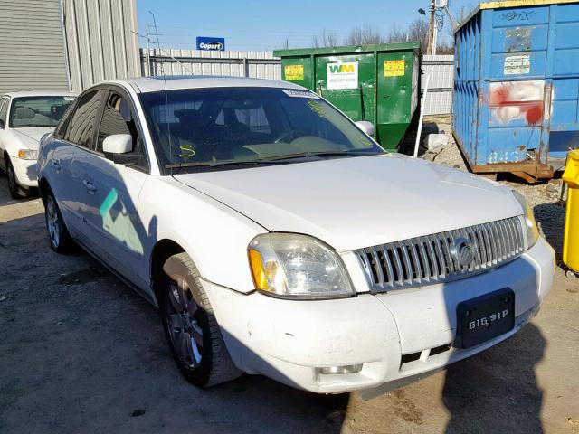 1MEFM40106G607304 - 2006 MERCURY MONTEGO LU WHITE photo 1