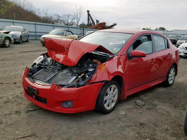 3N1AB61E29L672415 - 2009 NISSAN SENTRA 2.0 RED photo 2