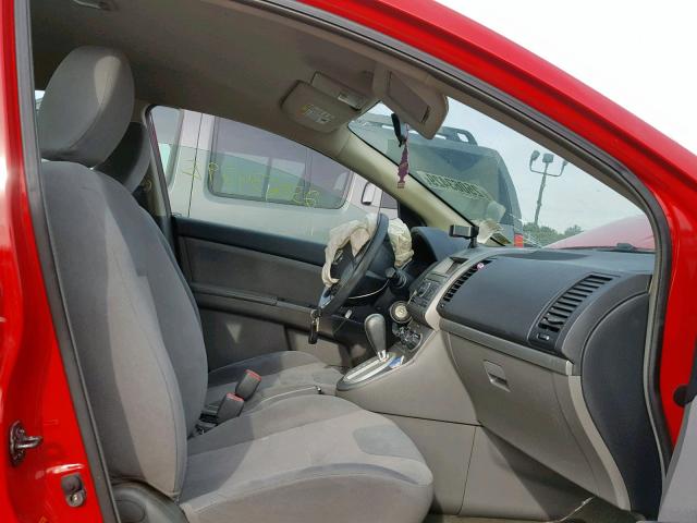 3N1AB61E29L672415 - 2009 NISSAN SENTRA 2.0 RED photo 5