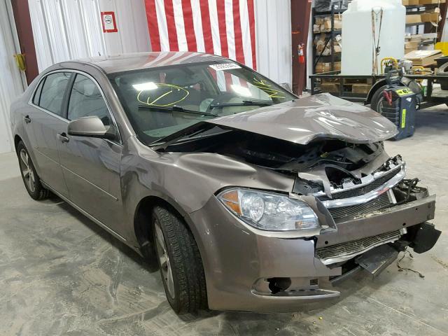 1G1ZC5EU7BF298532 - 2011 CHEVROLET MALIBU 1LT BEIGE photo 1
