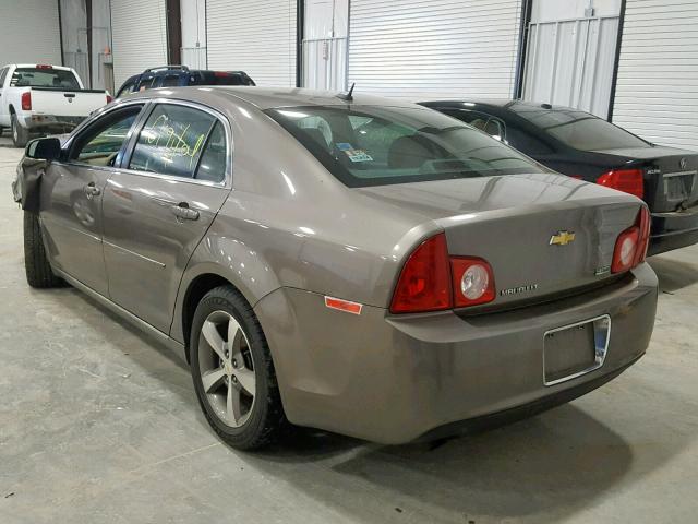 1G1ZC5EU7BF298532 - 2011 CHEVROLET MALIBU 1LT BEIGE photo 3