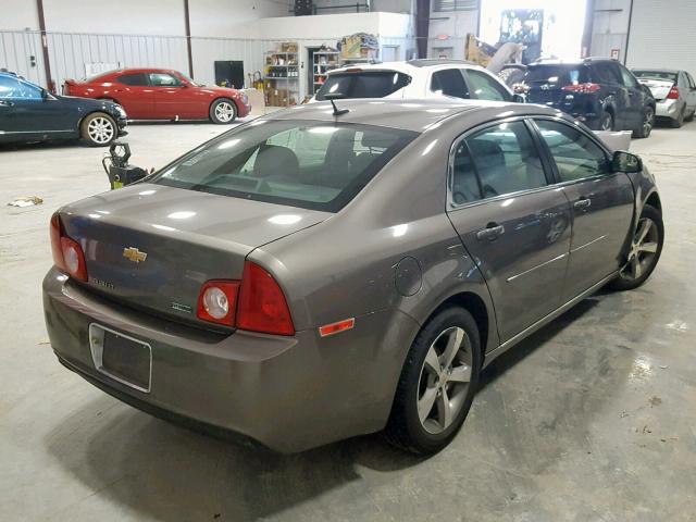 1G1ZC5EU7BF298532 - 2011 CHEVROLET MALIBU 1LT BEIGE photo 4