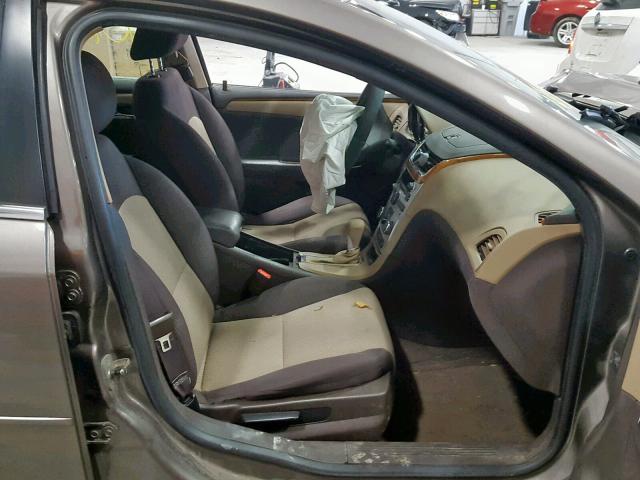 1G1ZC5EU7BF298532 - 2011 CHEVROLET MALIBU 1LT BEIGE photo 5