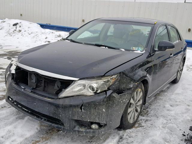 4T1BK3DB1BU399265 - 2011 TOYOTA AVALON BAS BLACK photo 2