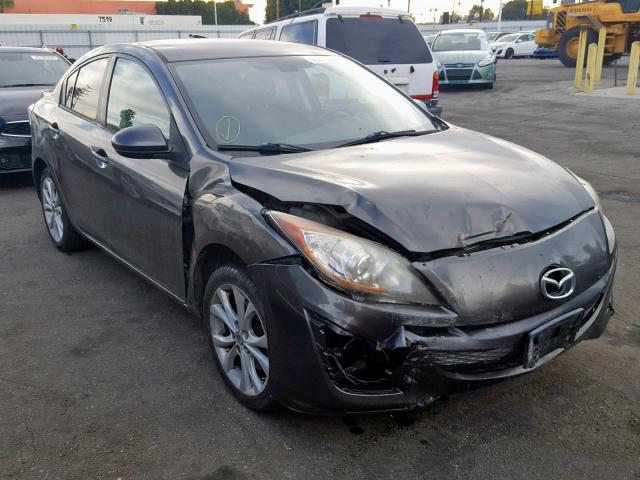 JM1BL1U60B1383584 - 2011 MAZDA 3 S GRAY photo 1