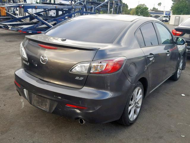 JM1BL1U60B1383584 - 2011 MAZDA 3 S GRAY photo 4