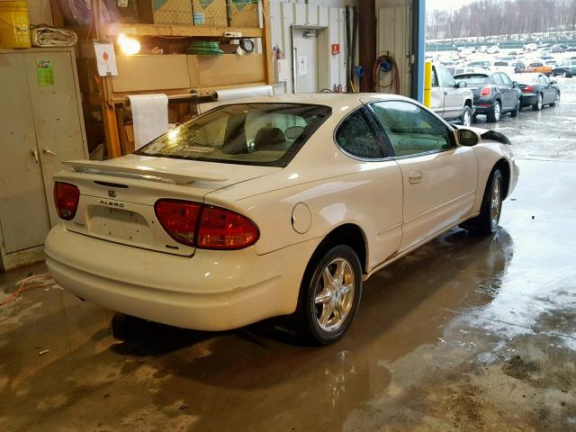 1G3NF12E5XC406027 - 1999 OLDSMOBILE ALERO GLS 白色 照片 4