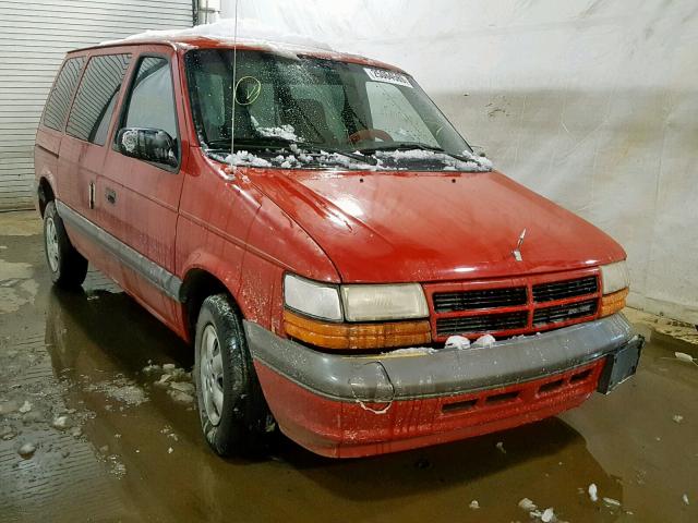 2B4GH2539RR527573 - 1994 DODGE CARAVAN RED photo 1