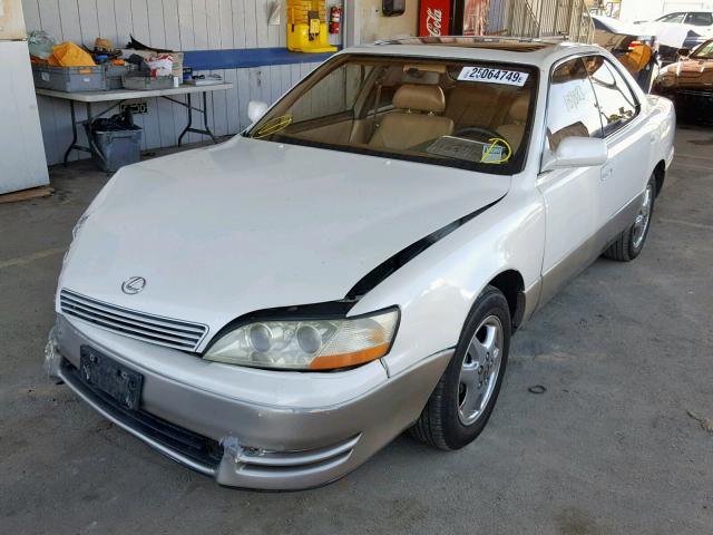 JT8VK13T4P0189207 - 1993 LEXUS ES 300 WHITE photo 2