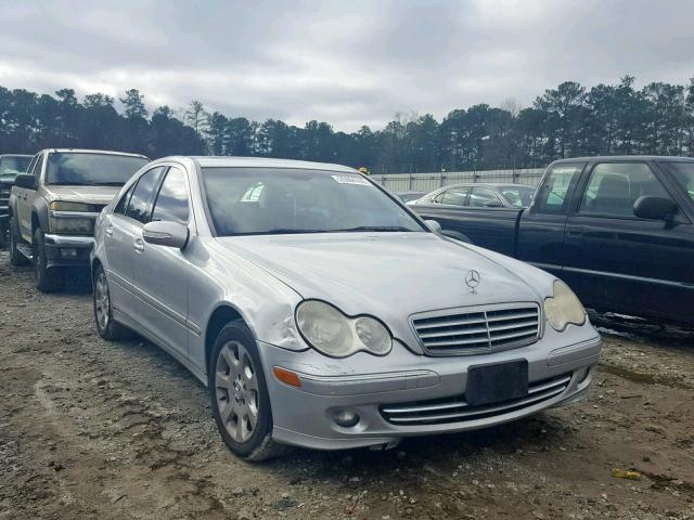 WDBRF92H36F747707 - 2006 MERCEDES-BENZ C GENERATI SILVER photo 1