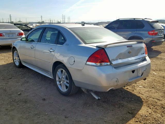 2G1WU57M291269485 - 2009 CHEVROLET IMPALA LTZ SILVER photo 3