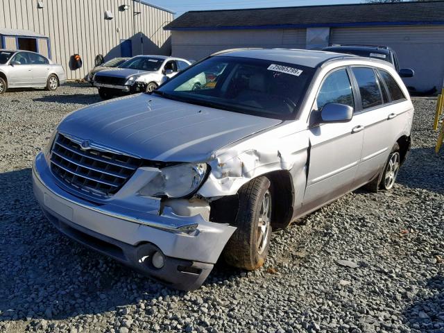 2A8GM68X27R247200 - 2007 CHRYSLER PACIFICA T SILVER photo 2