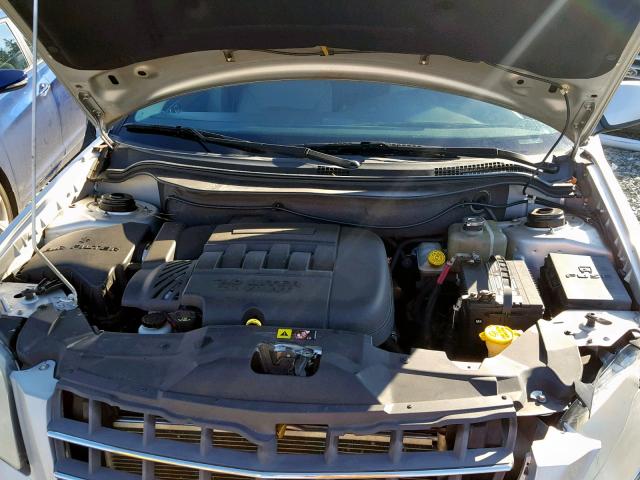 2A8GM68X27R247200 - 2007 CHRYSLER PACIFICA T SILVER photo 7
