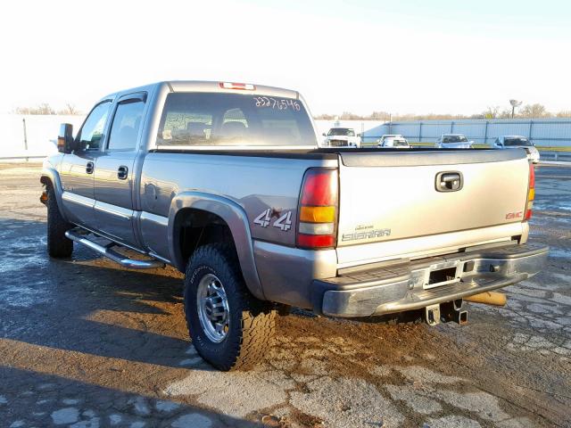 1GTHK23D56F204743 - 2006 GMC SIERRA K25 TAN photo 3