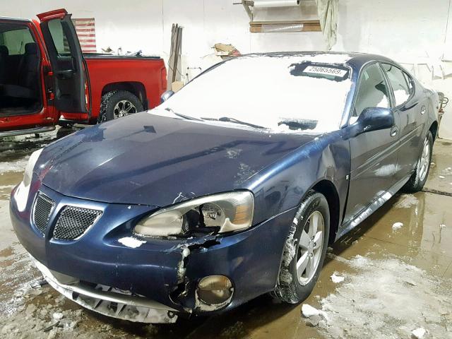 2G2WP552681103540 - 2008 PONTIAC GRAND PRIX BLUE photo 2