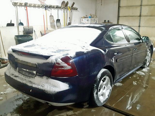 2G2WP552681103540 - 2008 PONTIAC GRAND PRIX BLUE photo 4