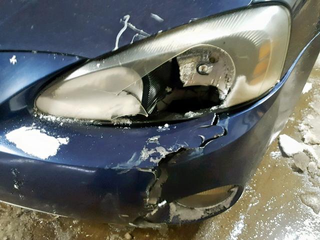 2G2WP552681103540 - 2008 PONTIAC GRAND PRIX BLUE photo 9