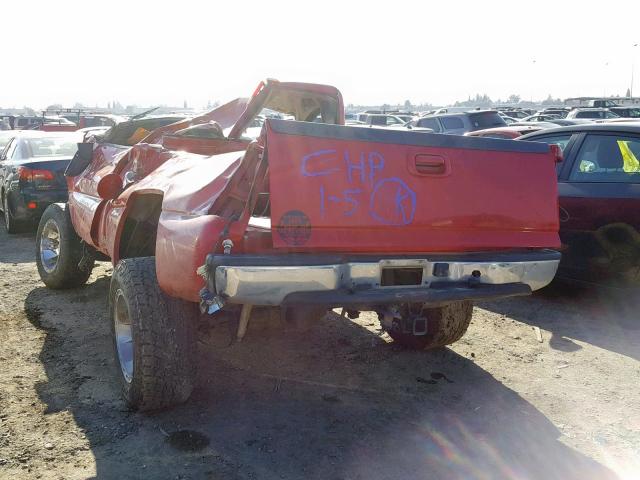 1GTEC14T04Z227956 - 2004 GMC NEW SIERRA RED photo 3