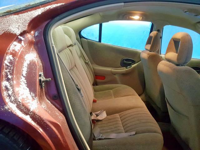 1G2WP52K63F110977 - 2003 PONTIAC GRAND PRIX MAROON photo 6