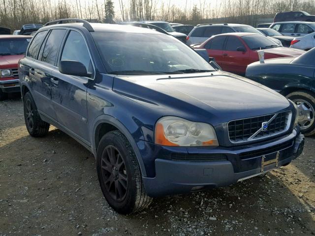 YV1CZ91H841080265 - 2004 VOLVO XC90 T6 BLUE photo 1