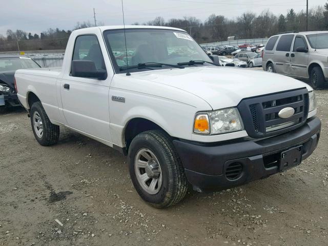 1FTYR10D98PA53641 - 2008 FORD RANGER WHITE photo 1