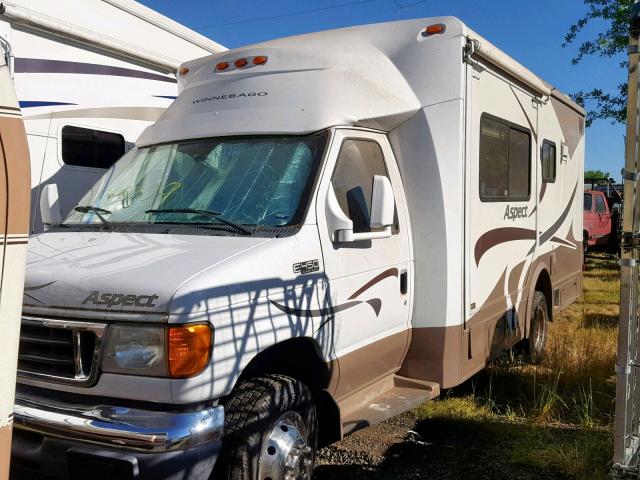 1FDXE45S15HA05553 - 2005 WINNEBAGO ASPECT WHITE photo 2